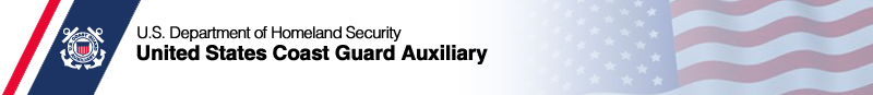 U.S. Coast Guard Auxiliary Banner