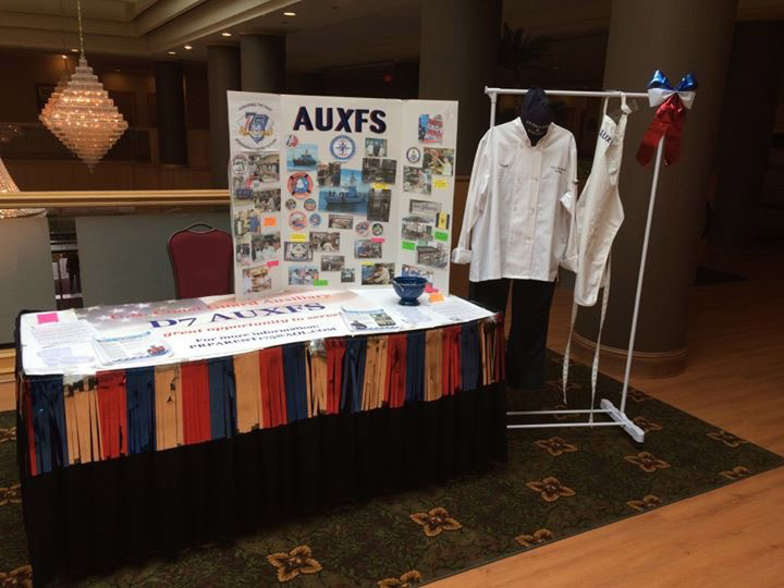 District 7 AuxFS Booth at D-TRAIN 2014