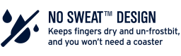 Yeti Rambler has a No Sweat Desgin