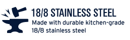 Yeti Rambler is 18/8 Stainless Steel