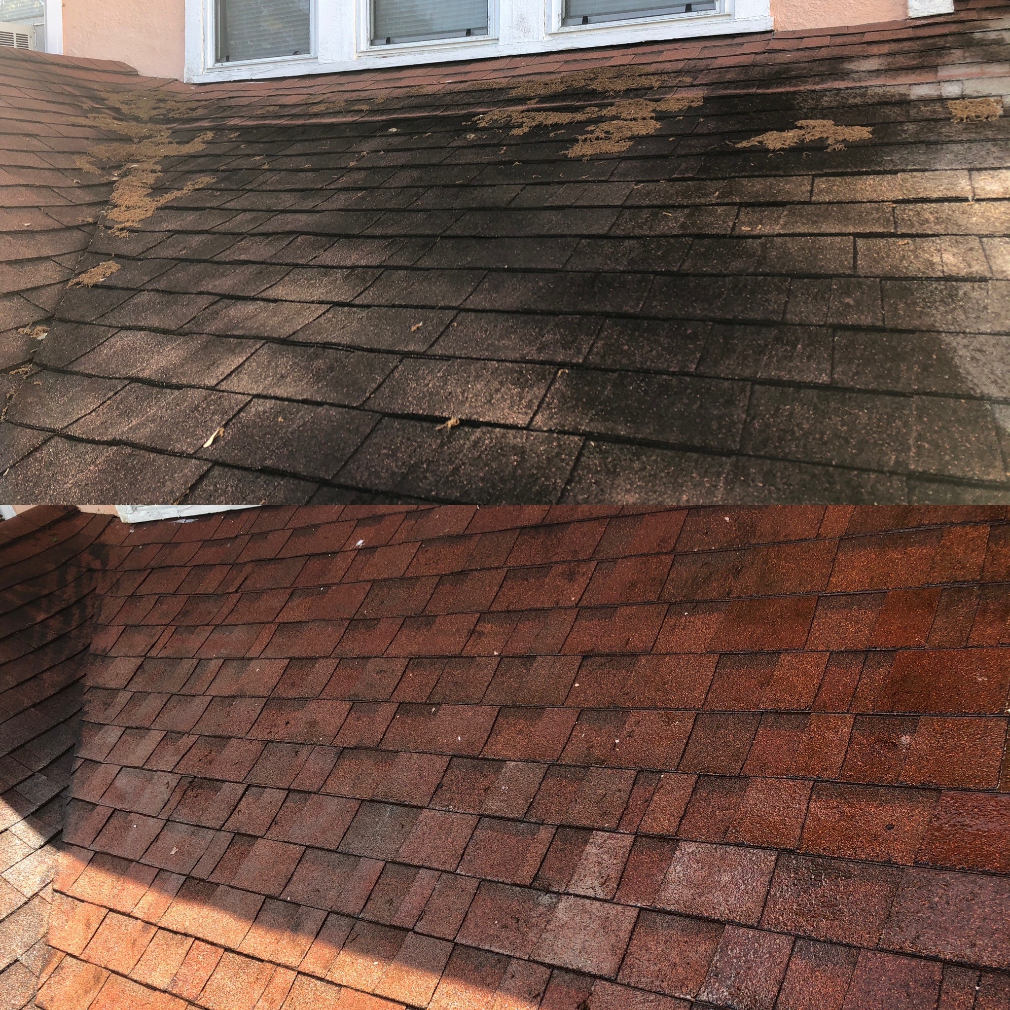 Roof Before and After